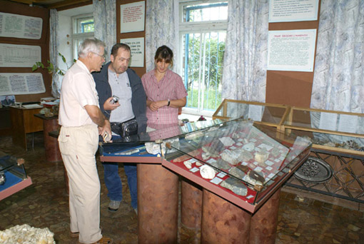 Mineralogical museum in Solnechnyi